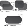 Universal Car Windshield Sun Shade with Reflective Cover