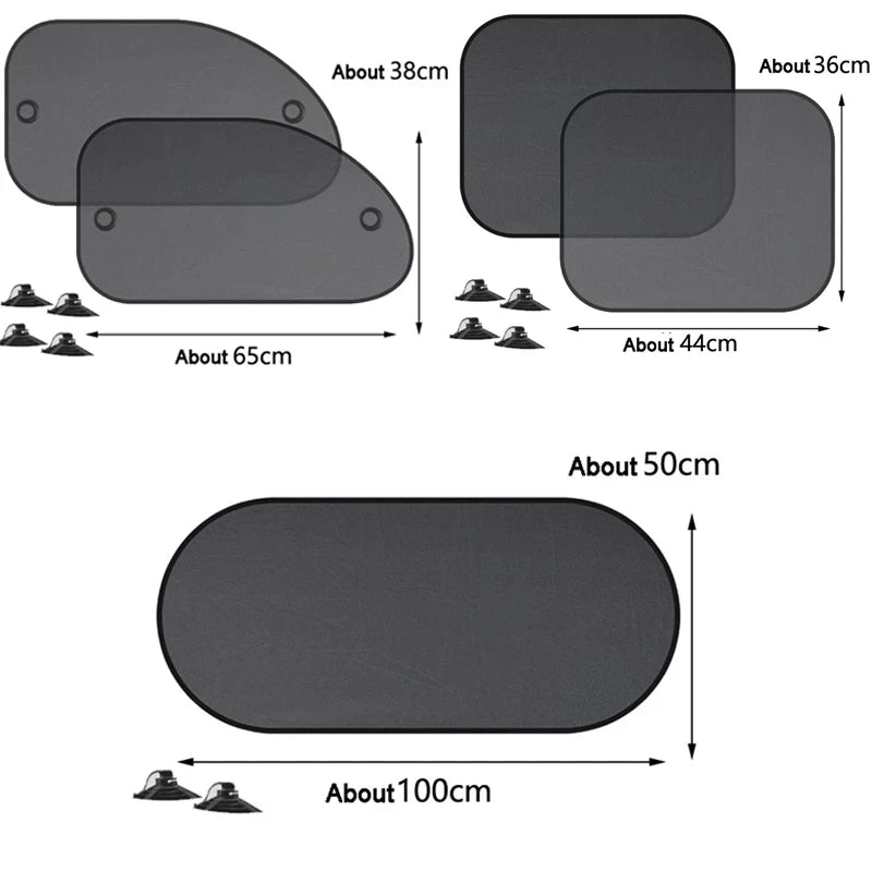 Universal Car Windshield Sun Shade with Reflective Cover
