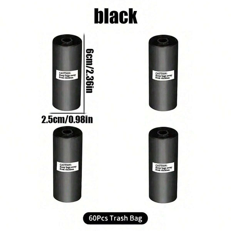Compact Car Trash Can with Lid