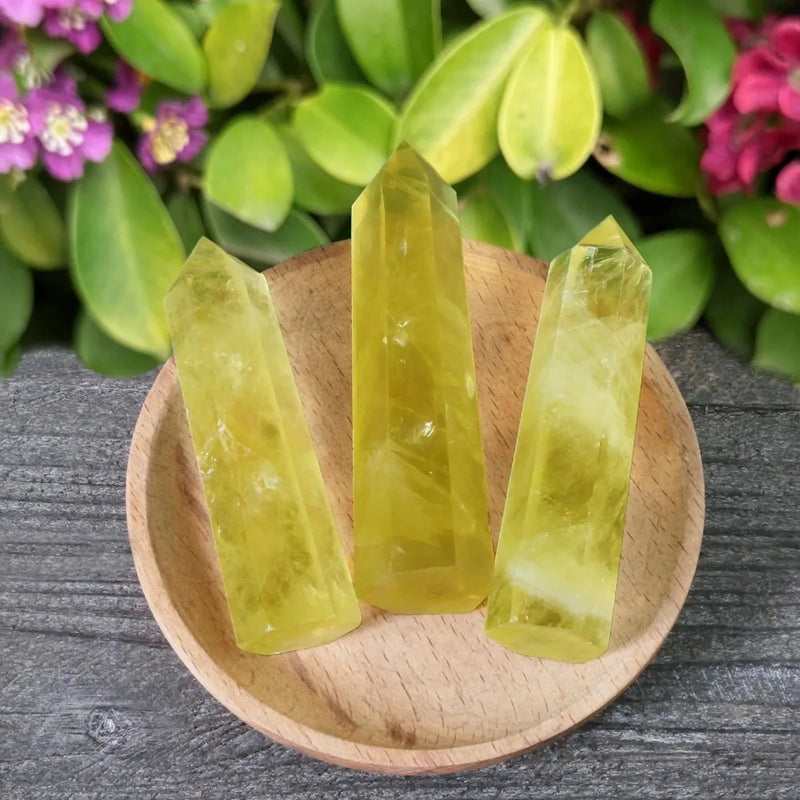 Natural Citrine Crystal Tower
