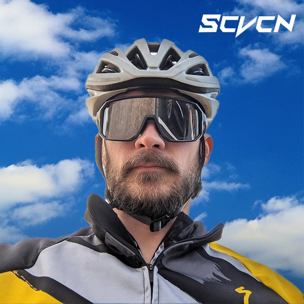 Lunettes de cyclisme photochromiques avec protection UV400