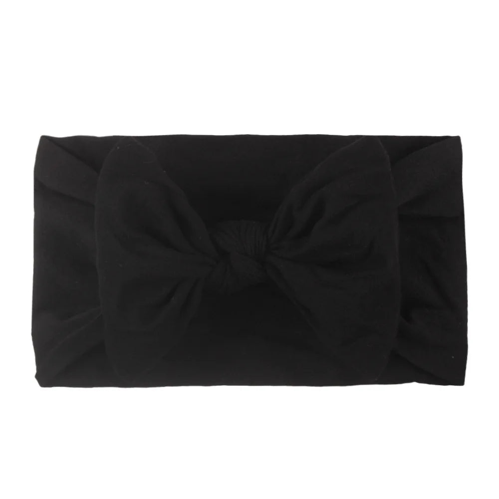 Soft Stretch Baby Bow Headbands