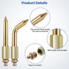 7-Piece Grease Gun Needle Nozzle Kit for Precision Lubrication