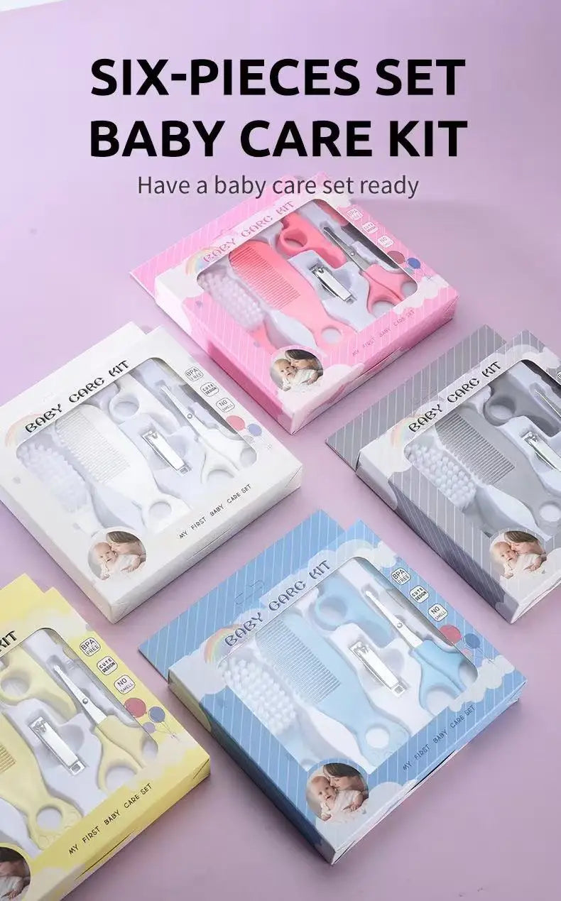Baby Grooming Kit - 5-in-1 Safe Nail Care and Hair Grooming Set