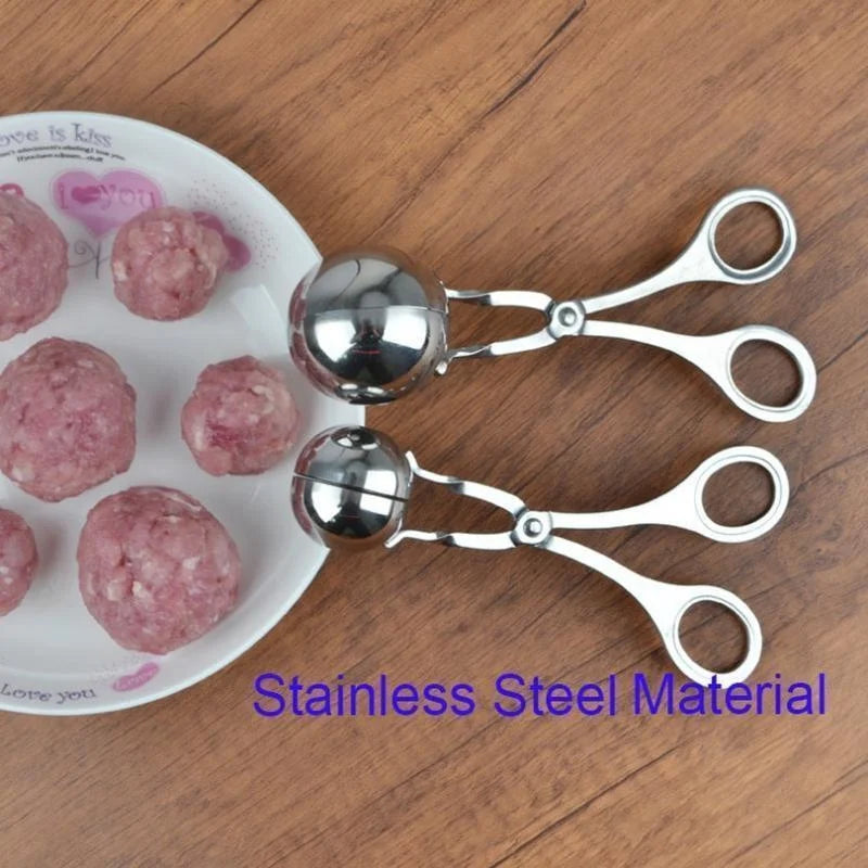 Molde de Acero Inoxidable para Albóndigas y Bolitas de Arroz