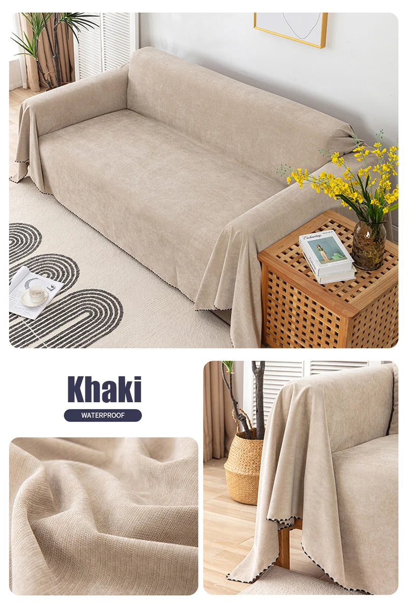 Waterproof Sofa Cover with Anti-Scratch Protection