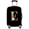 Gold Letter Series Elastic Luggage Cover