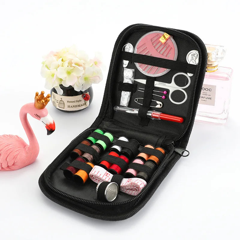 Complete Sewing Kit with Threads, Needles, and Accessories