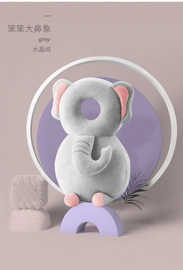 Toddler Head Protector Cushion with Cute Animal Design