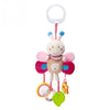 Musical Plush Animal Rattle & Teether Toy for Babies