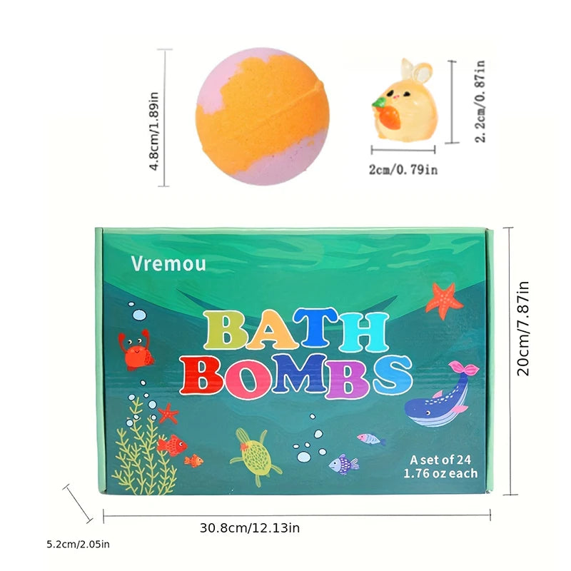 Kids' Surprise-Inside Bath Bomb Gift Set