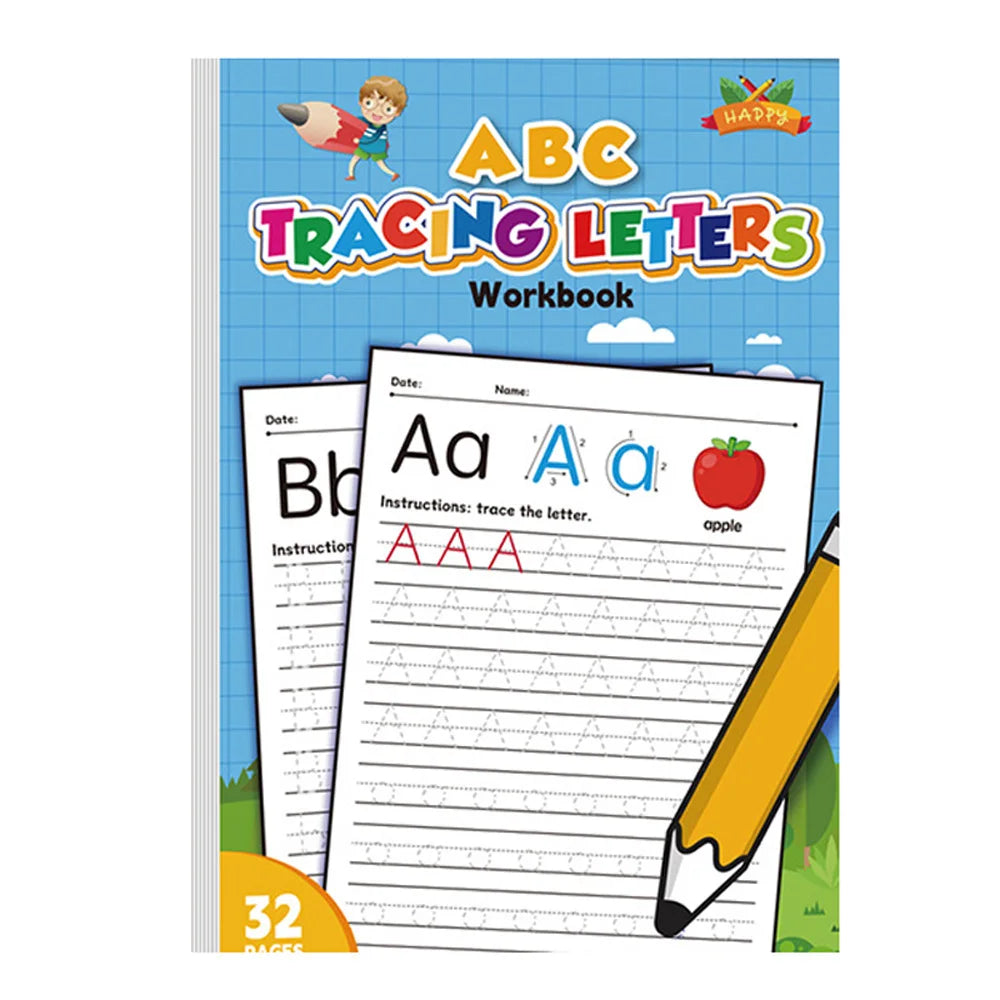 Alphabet Tracing Letter Workbook for Preschoolers