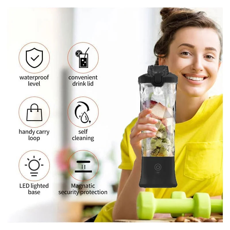 Portable USB-C Rechargeable Blender Cup