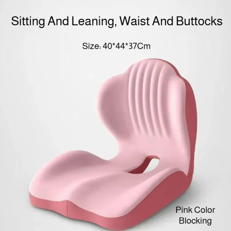 Ergonomic Shell Seat Cushion and Backrest Set