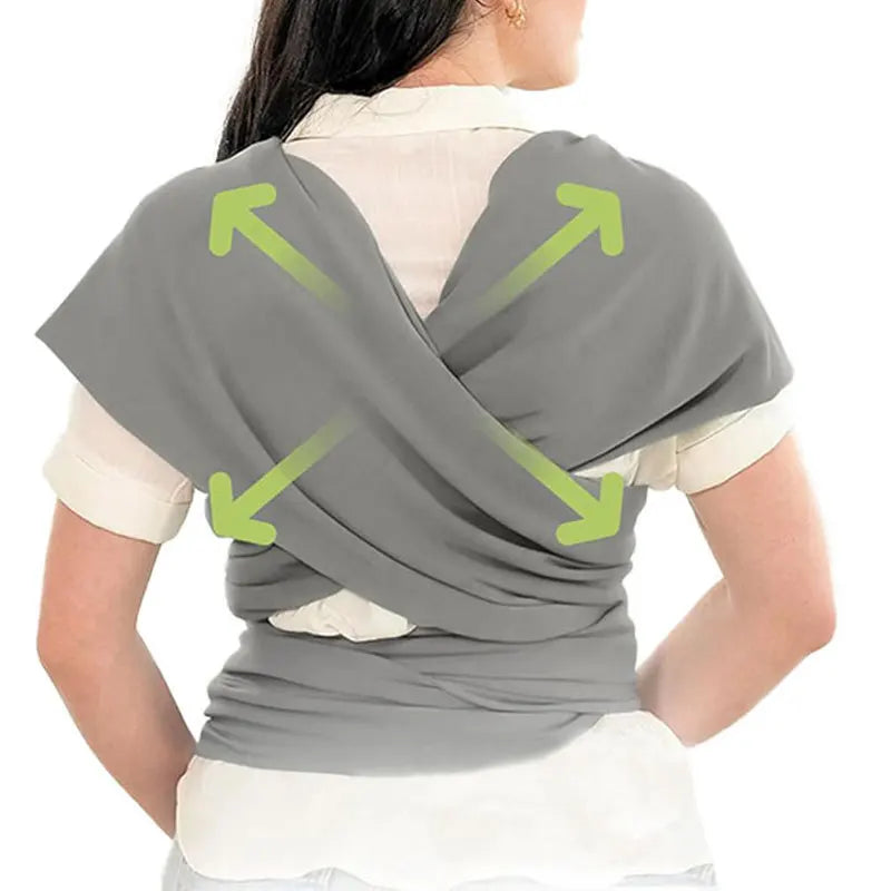Ergonomic Baby Sling Carrier – Hands-Free Front Wrap for Newborns to Toddlers