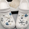 Beach-Themed Shoe Charms Set - 16 Pieces