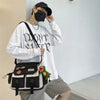 Harajuku Nylon Crossbody Bag with Adjustable Strap
