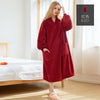 Men's Oversized Flannel Hooded Robe