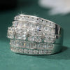 Elegant Women's Eternal Ring with Sparkling Cubic Zirconia