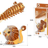 3D-Tier-Puzzle aus Papier – DIY Lernspielzeug