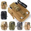 Camouflage Tactical Leg Bag with Adjustable Straps