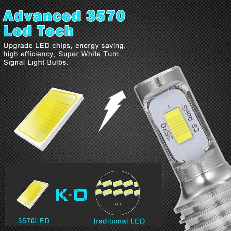 High-Performance LED Headlight Bulbs - Pair