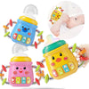 Baby Musical Feeding Bottle Pacifier Rattle Toy