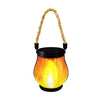 Solar-Powered Flame Lantern