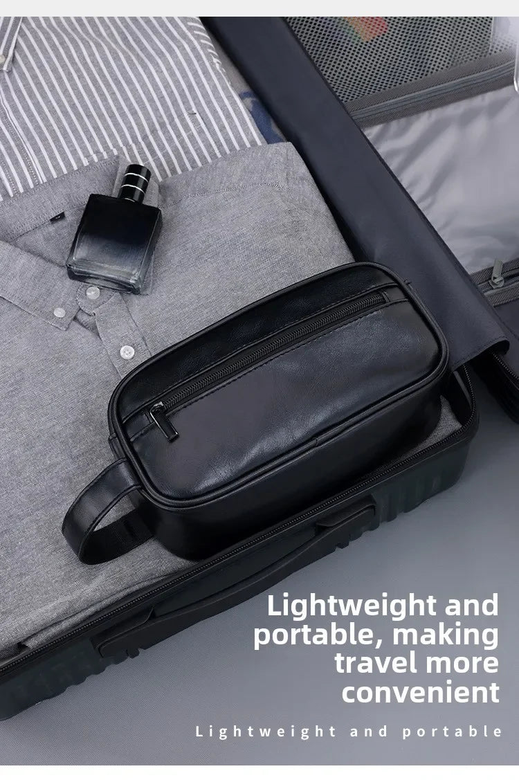 Waterproof Hanging Toiletry Bag with Multiple Compartments