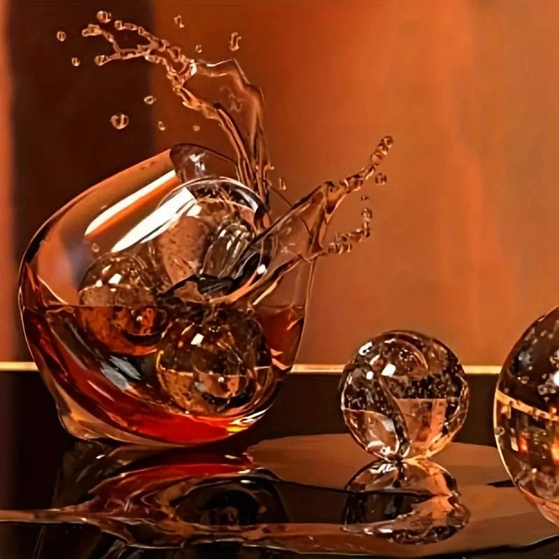 Skull and Diamond Silicone Ice Cube Mold Tray with Lid