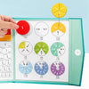 Magnetic Fraction Puzzle Set for Hands-On Math Learning
