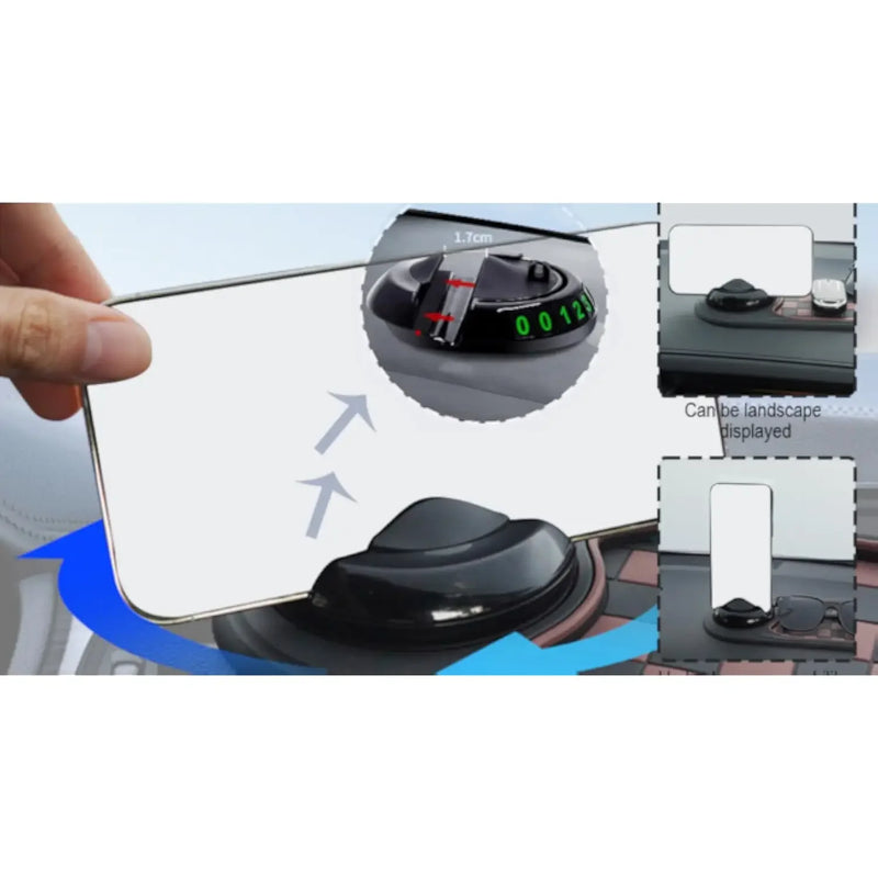 Universal Dashboard Phone Holder & Anti-Slip Mat