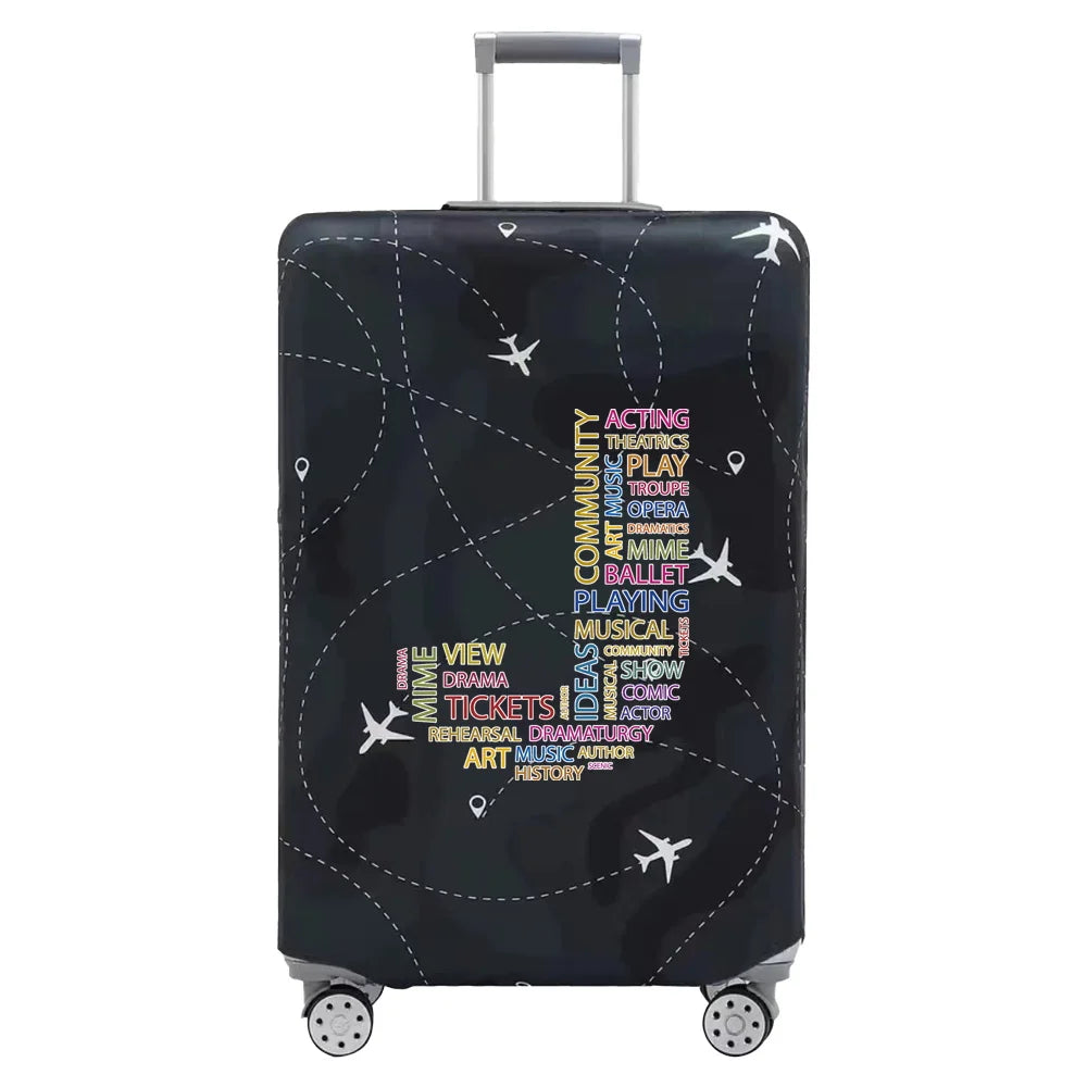 Stretch Fabric Luggage Cover for Suitcases (18-32 Inch)