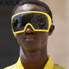 Oversized Shield Sunglasses