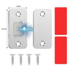 Invisible Magnetic Cabinet Door Catch with Adhesive Mounting