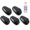Solar-Powered RGB Strobe Light for Trucks and SUVs (5-Pack)