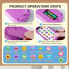 Kids' Cartoon Flip Phone Toy with Music and Learning Games
