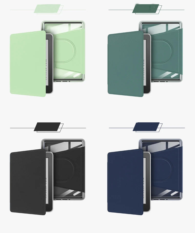 360° Rotating Case for Kindle 6-Inch 11th & 12th Generation