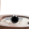 Lab-Created Moissanite Diamond Ring