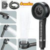 4-Mode High Pressure Handheld Shower Head