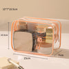 Clear Travel Toiletry Bag with Zipper