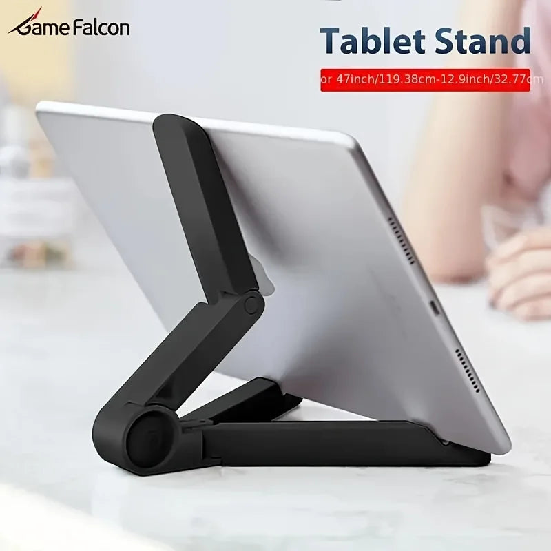 Adjustable Folding Tablet Stand with Non-Slip Grip