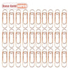 Heart-Shaped Metal Pen Clips for Notebooks and Journals