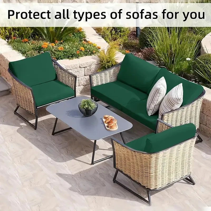 Elastic Sofa Seat Cushion Cover – Stretchable Slipcover Protector