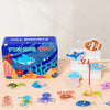 Montessori Wooden Magnetic Fishing Toy for Kids – Educational Marine Life Game