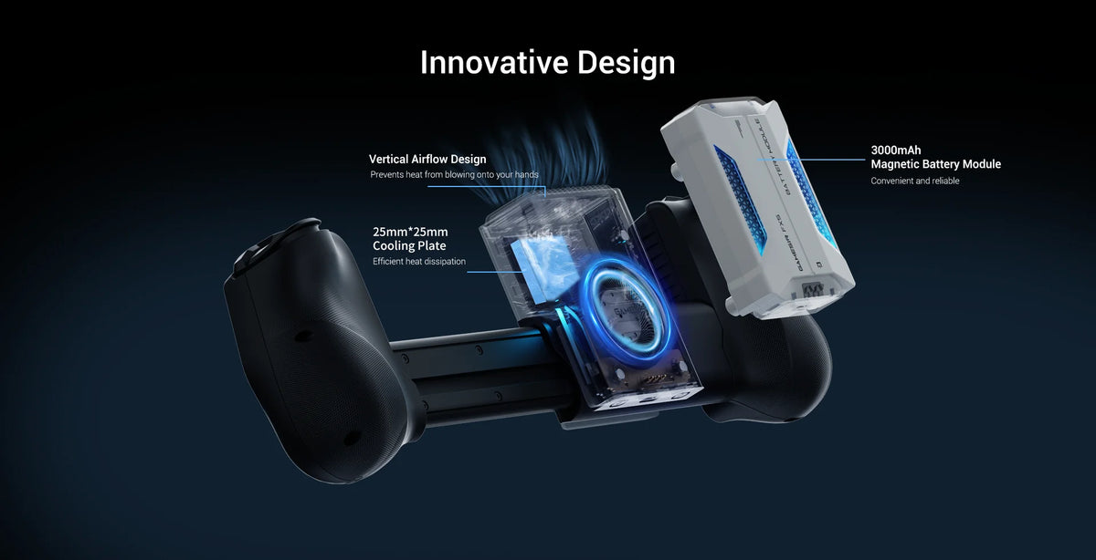GameSir FX5 Cooler with 3 Cooling Modes for X5 Series Controllers