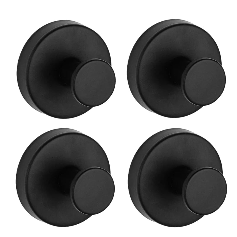 Stainless Steel Suction Cup Hooks for Bathroom & Kitchen