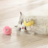 Interactive Plush Cat Toy Ball with Realistic Animal Sounds