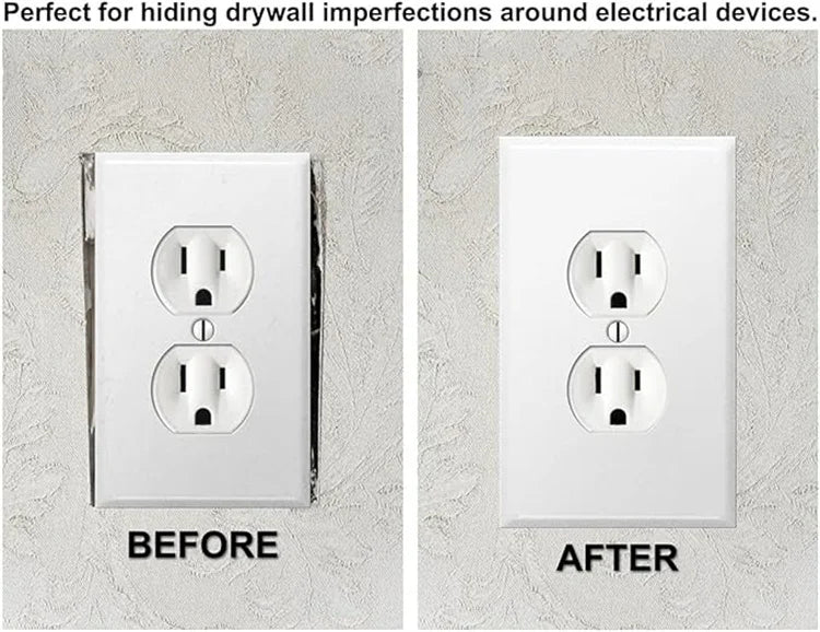 Durable ABS Wall Light Switch Cover Plate