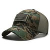 Gorra de béisbol con Camuflaje de Bandera Bordada